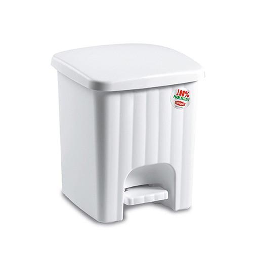 Ведро Stefanplast PEDALINA 38505 пластиковое с педалью 4,5 л Белый (37960) - фото 2