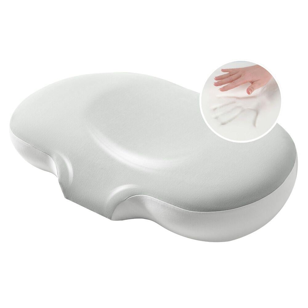 Подушка ортопедична IDEIA CloudTherapy анатомічна з ефектом памʼяті з наволочкою на блискавці 65х40х10 см Сірий (26537) - фото 8 Подушка ортопедична IDEIA CloudTherapy анатомічна з ефектом памʼяті з наволочкою на блискавці 65х40х10 см Сірий (26537) - фото 8