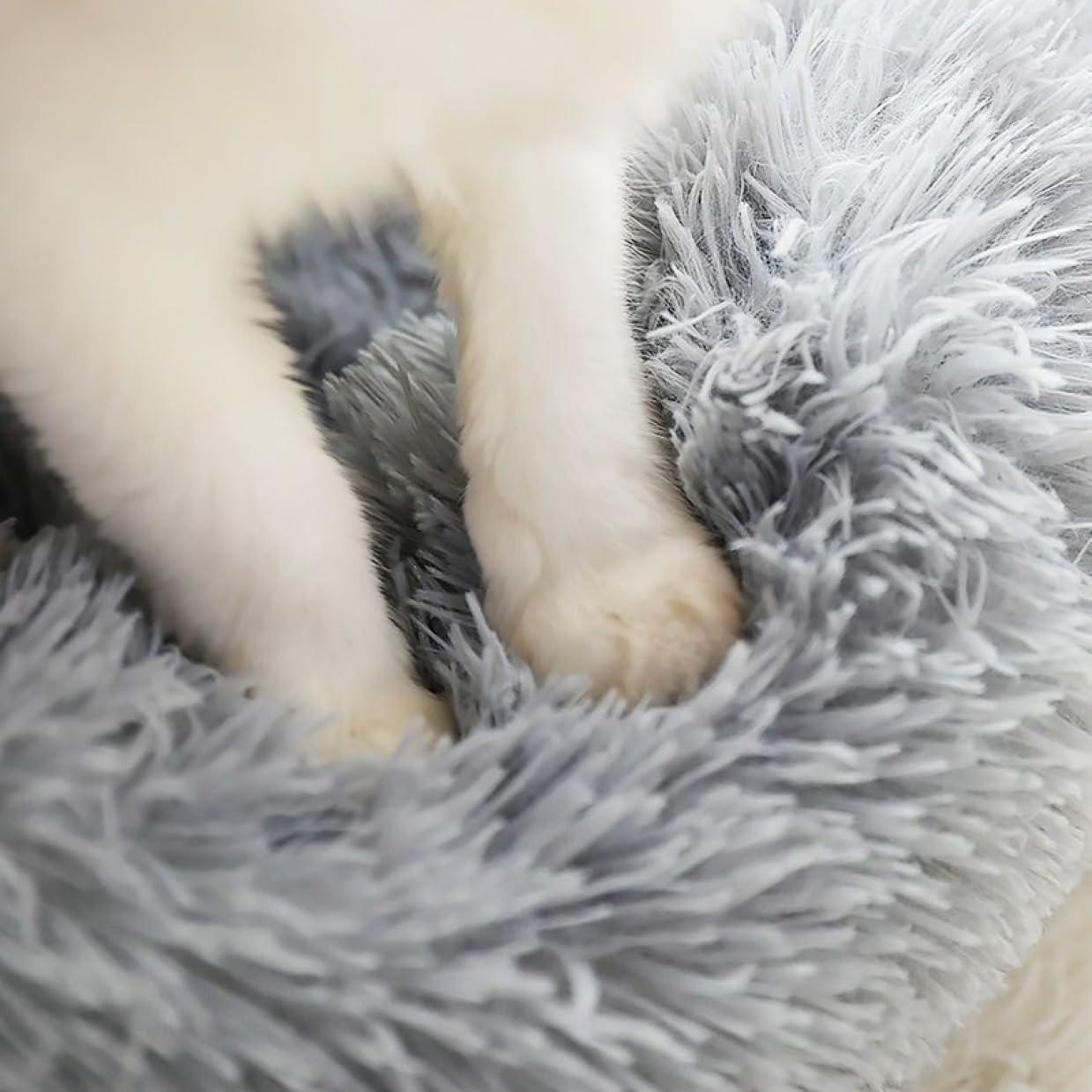 Лежанка для кошек и собак Гнездо S 50 см от 3-7 кг Beige - фото 8 Лежанка для кошек и собак Гнездо S 50 см от 3-7 кг Beige - фото 8