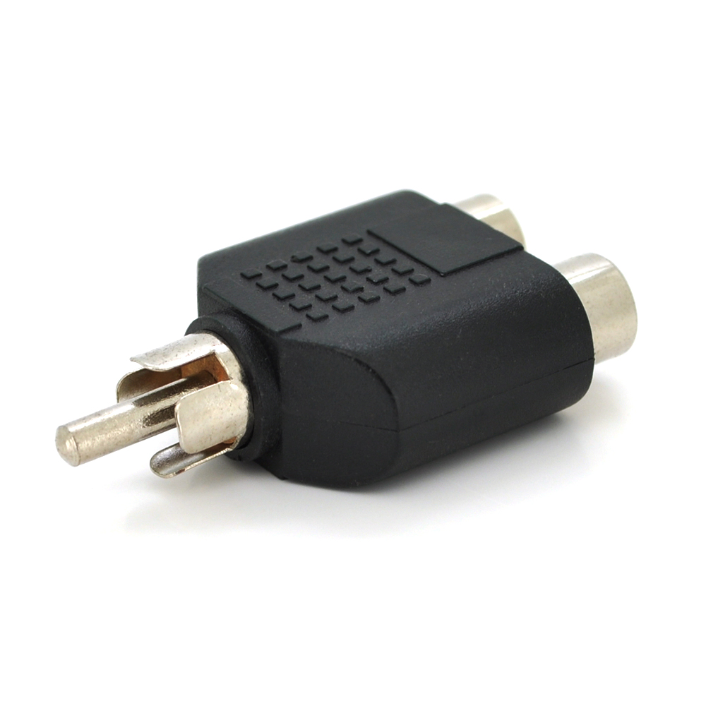 Спліттер VOLTRONIC Q100 RCA тато 2 RCA мама (6294)