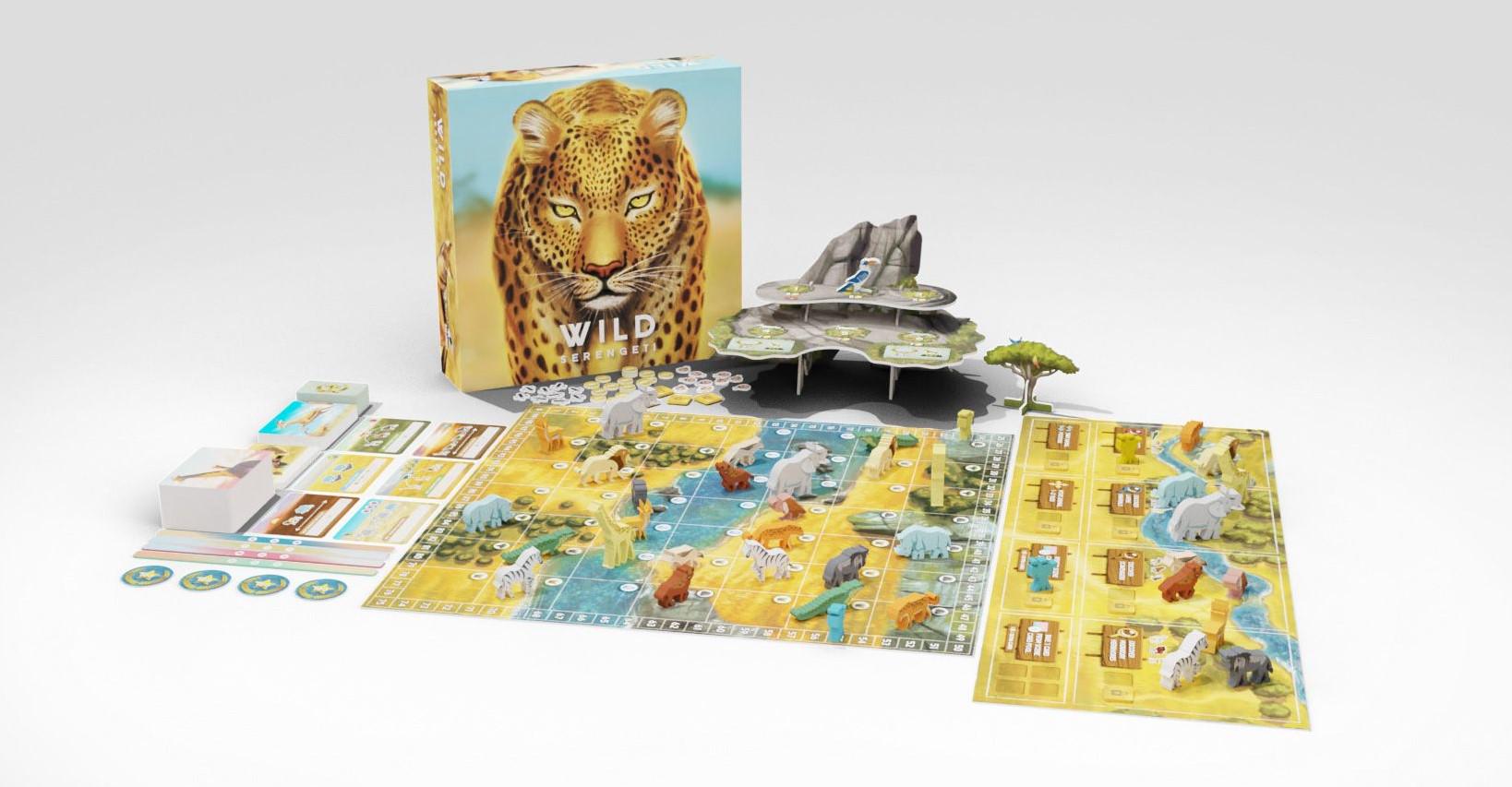 Настільна гра "Дика природа Серенгеті" (1497489339) - фото 3 Настільна гра "Дика природа Серенгеті" (1497489339) - фото 3