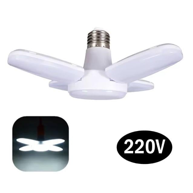 Лампа светодиодная LED складная E27/28 Вт Холодный белый - фото 2 Лампа светодиодная LED складная E27/28 Вт Холодный белый - фото 2