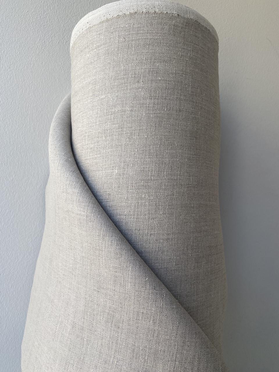 Ткань скатертная LINEN PLUS льняная некрашеная 155 см 330 Серый - фото 5 Ткань скатертная LINEN PLUS льняная некрашеная 155 см 330 Серый - фото 5