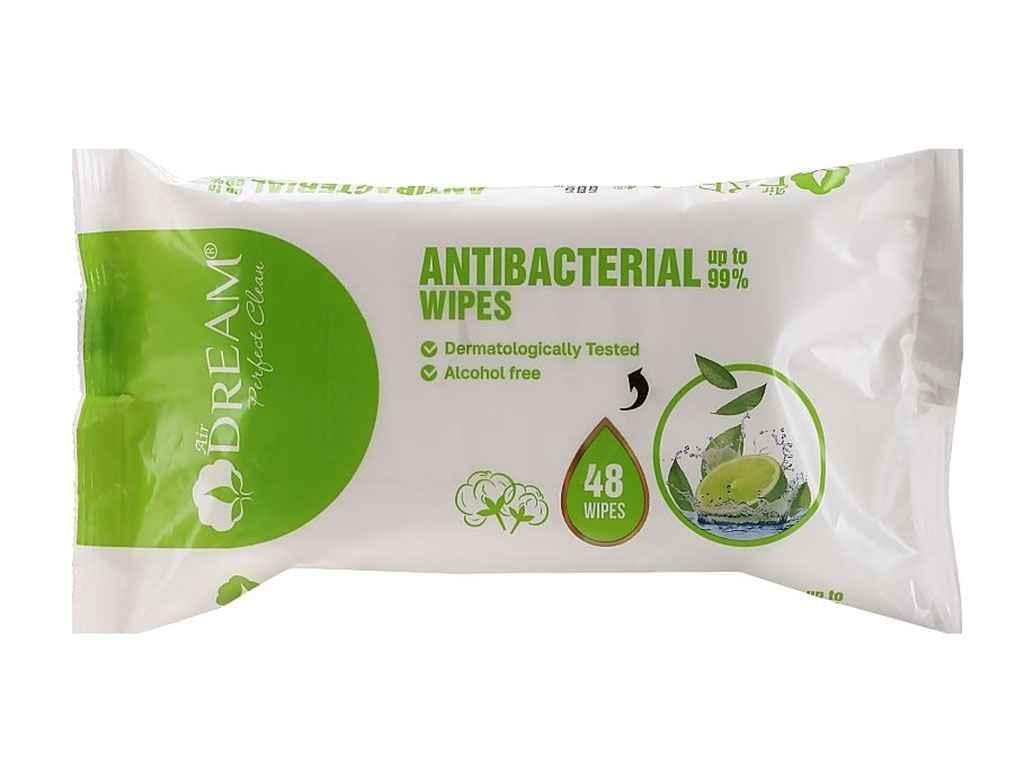 Вологі серветки Аir Dream Аntibacterial 48 шт. (1014593)