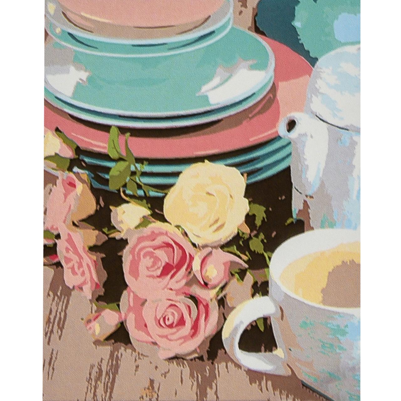 Картина по номерам Strateg Премиум Домашний уют 30х40 см (SS1184)