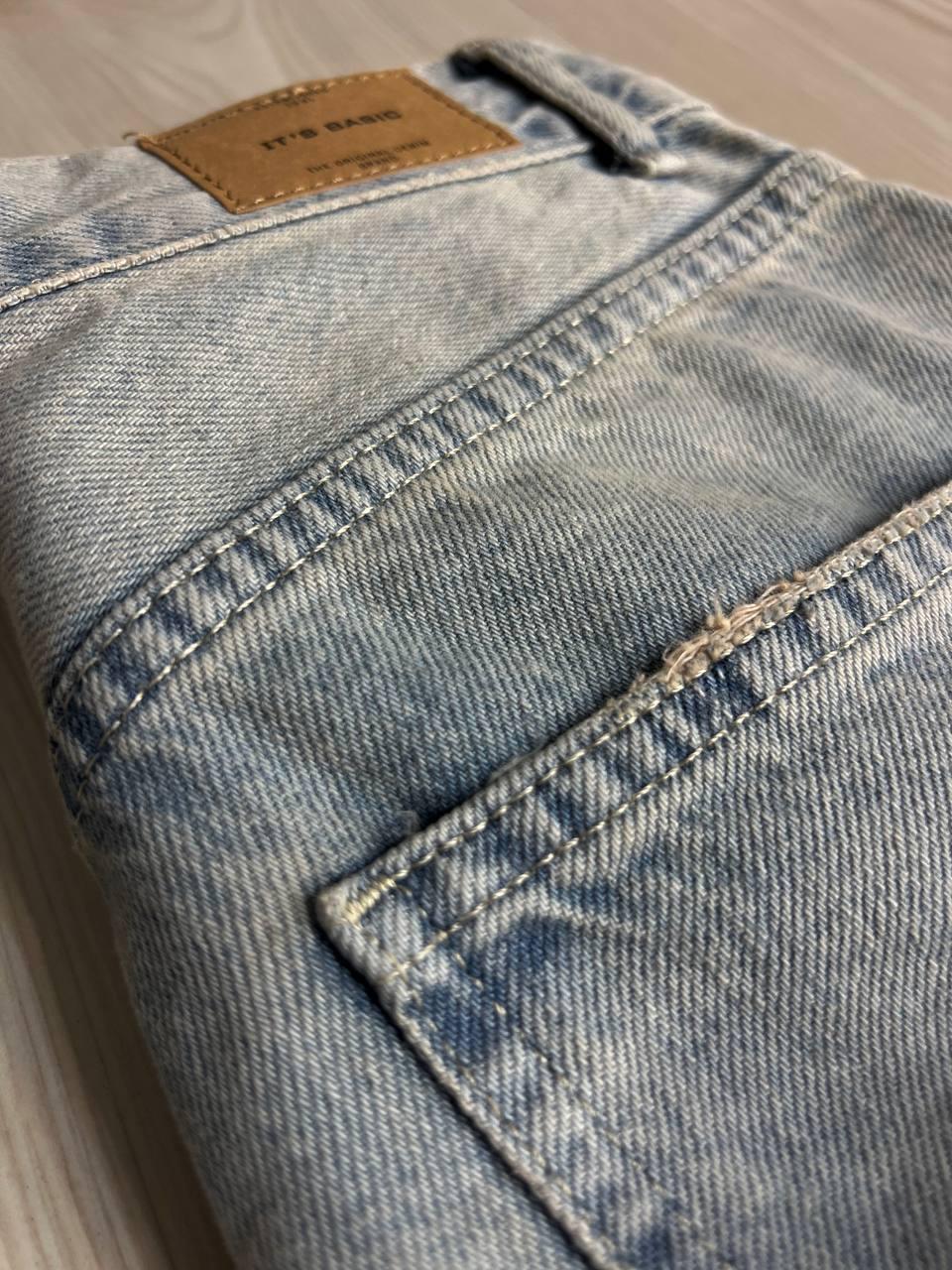 Джинси жіночі ITS Basic 3146 Loose Fit Tint вільний крій прямі р. 34 Блакитний (2242) - фото 3 Джинси жіночі ITS Basic 3146 Loose Fit Tint вільний крій прямі р. 34 Блакитний (2242) - фото 3