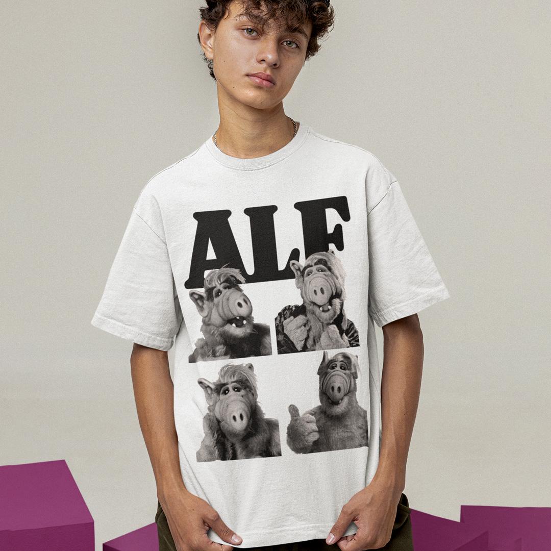 Футболка унисекс ALF 4в1 S Белый (00000005488) Футболка унисекс ALF 4в1 S Белый (00000005488)