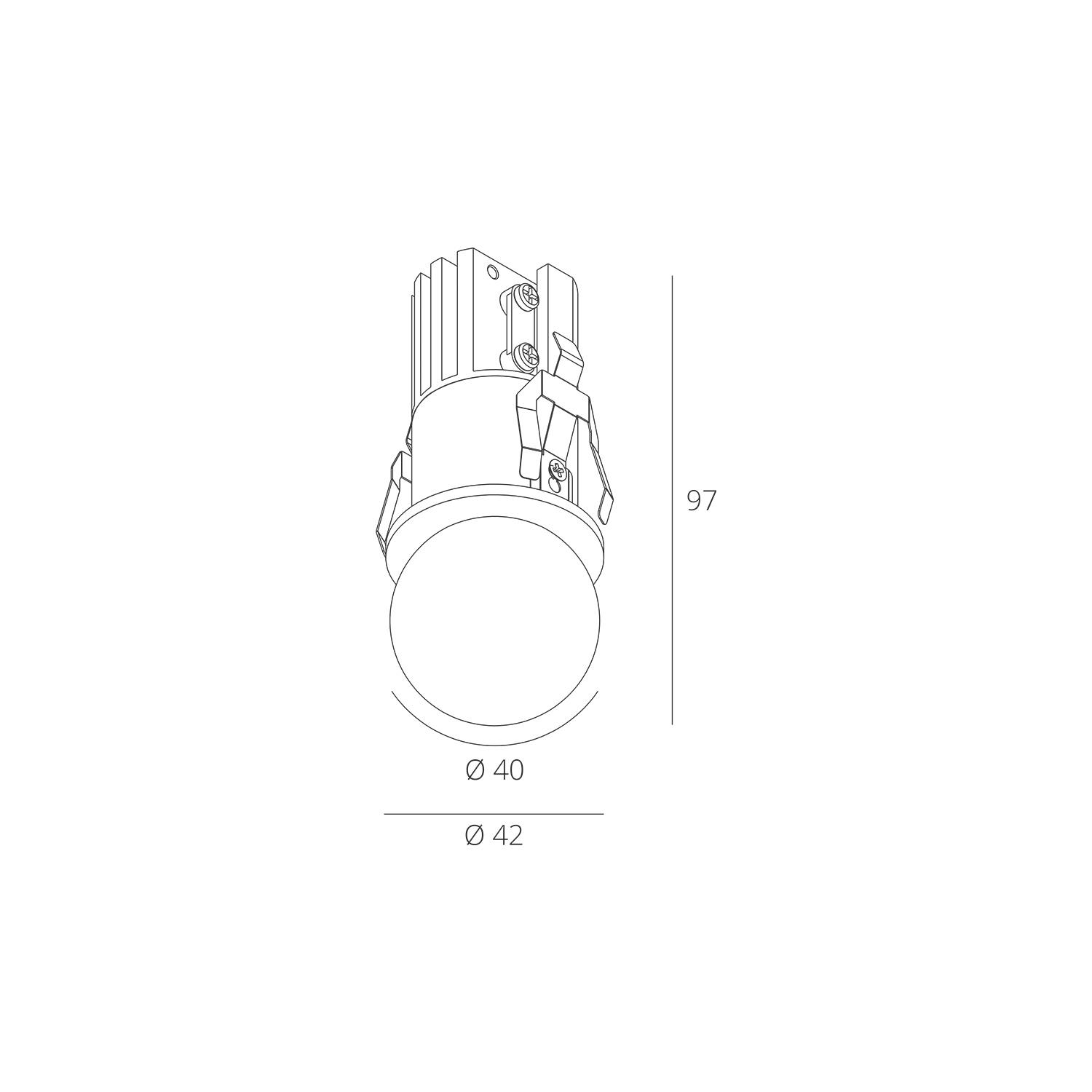 Точечный светильник Skarlat RSL742х10 7 W WH 4000K (61194) - фото 2