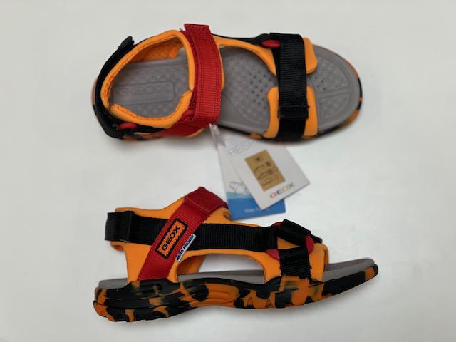 Сандалии Geox Borealis р. EUR 34 Orange/Red (14027761) - фото 12