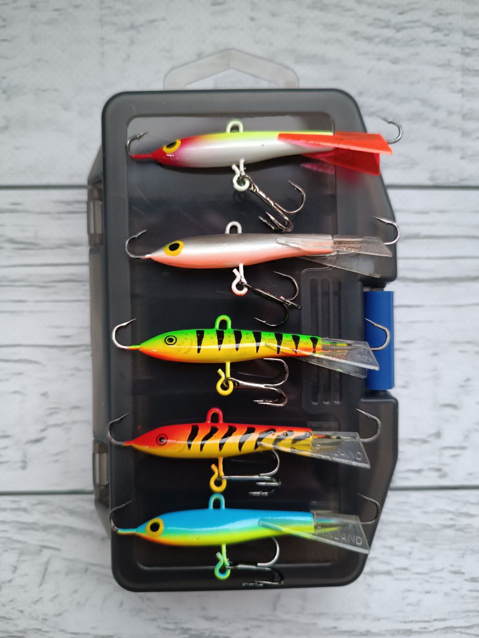 Набор балансиров Jigging Rap W6 1/2oz 14g 5 шт. (31569064) Набор балансиров Jigging Rap W6 1/2oz 14g 5 шт. (31569064)