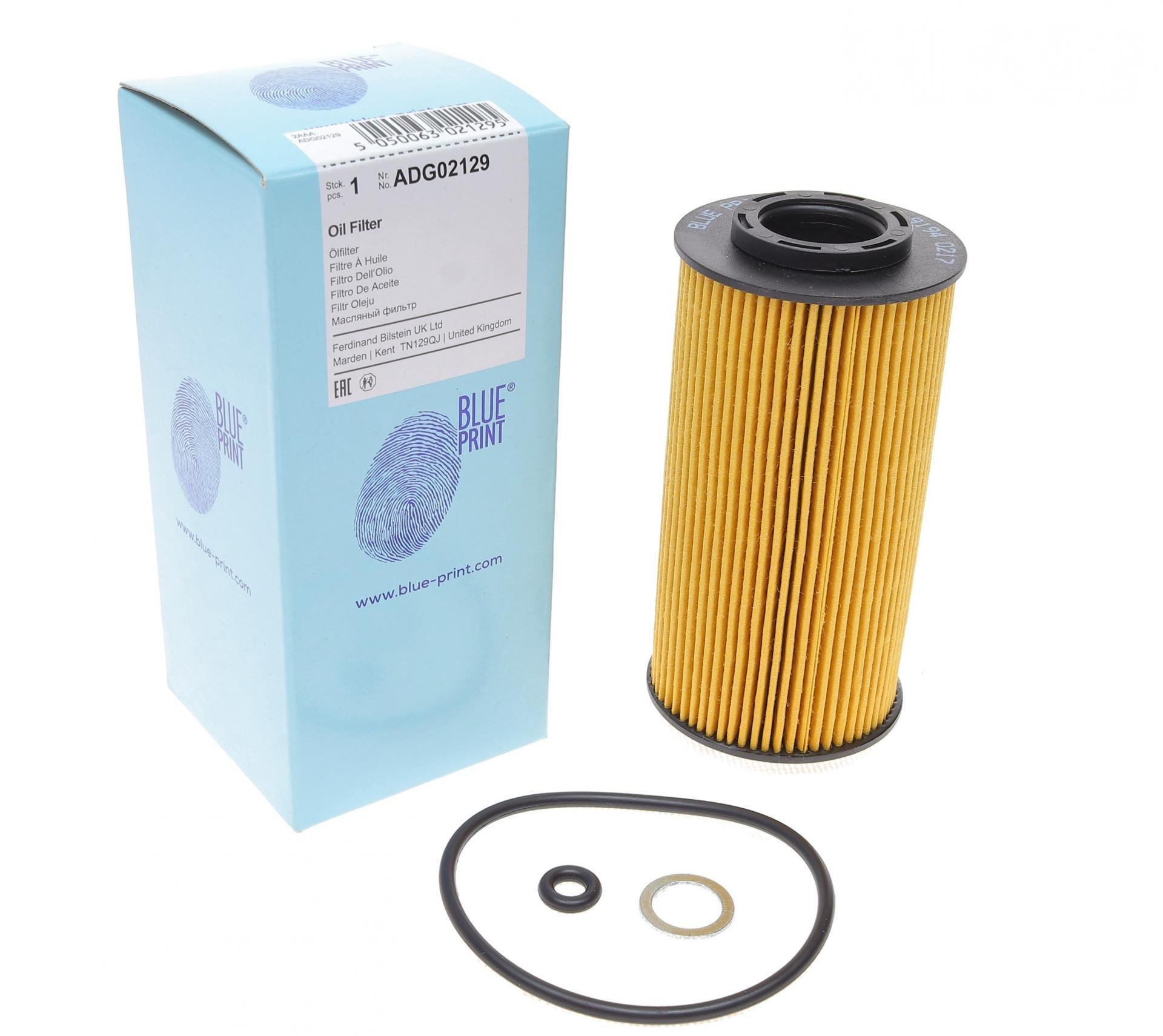 Фильтр масляный BLUE PRINT для Hyundai Accent/i30/Elantra 1,1/1,5/1,6CRDi 05- (ADG02129)