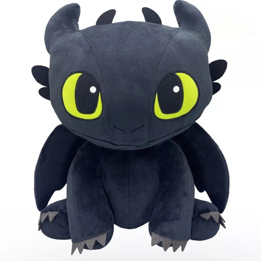 Мягкая игрушка дракон Беззубик ночная фурия Как приручить дракона 55 см Черный (9081/55)