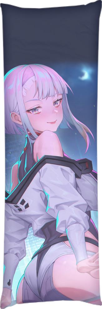Подушка дакимакура Cyberpunk Edgerunners Lucyna 2 60x180 см (14098029)