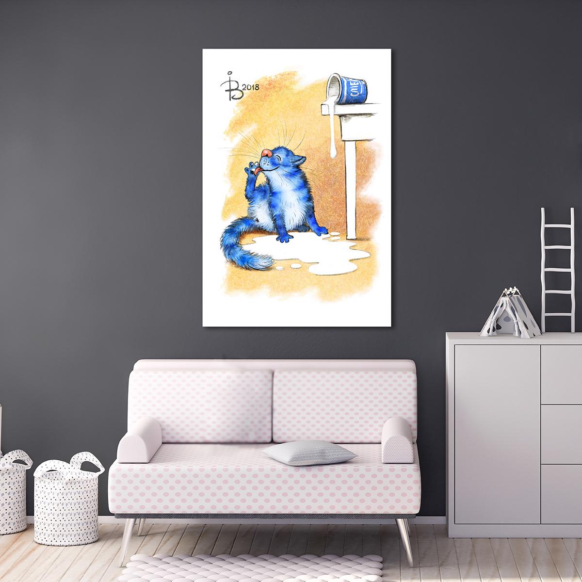 Модульная картина Жизнь удалась! 1 модуль 80x120 см (_rinaz_20181634010)