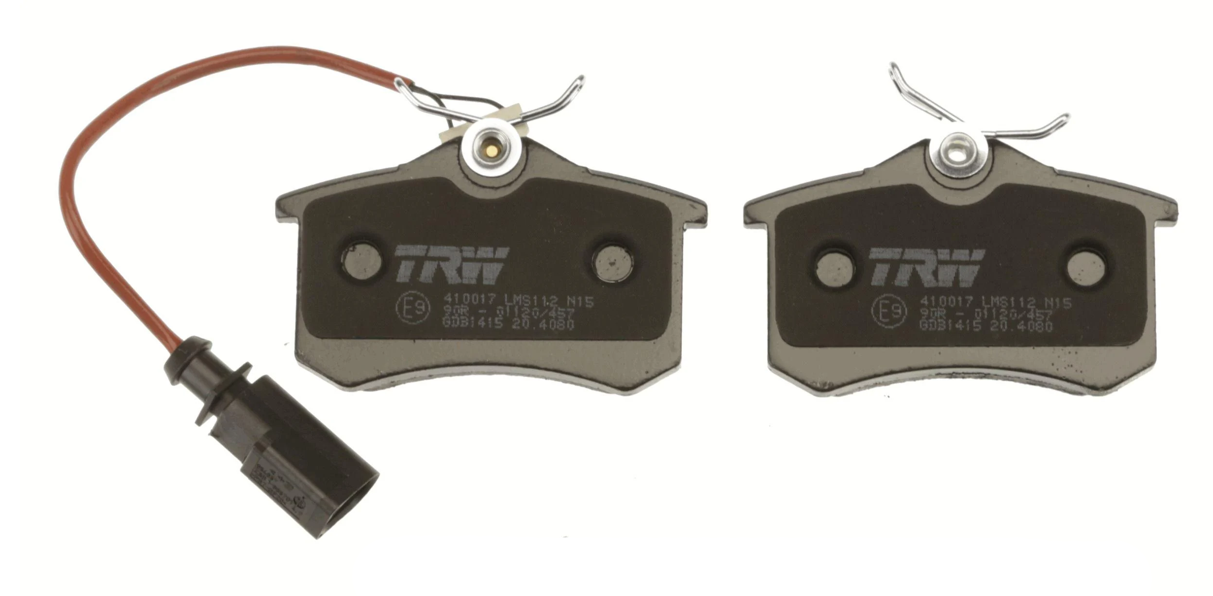 Комплект тормозных накладок для дисковых тормозов TRWGDB1415 (GDB1415)