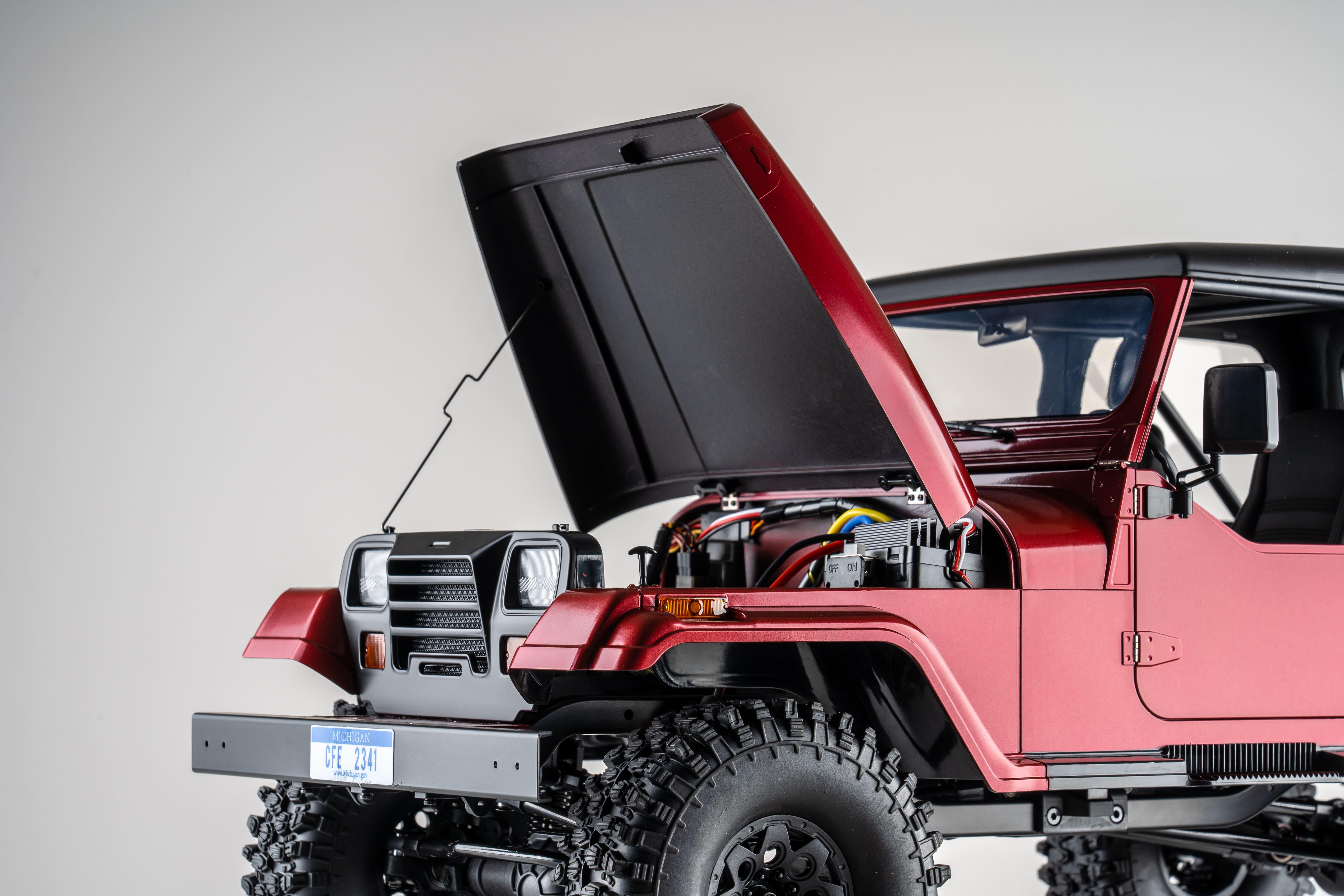 Радиоуправляемая машина ROC HOBBY 1:10 Mashigan RS JEEP Red - фото 17 Радиоуправляемая машина ROC HOBBY 1:10 Mashigan RS JEEP Red - фото 17