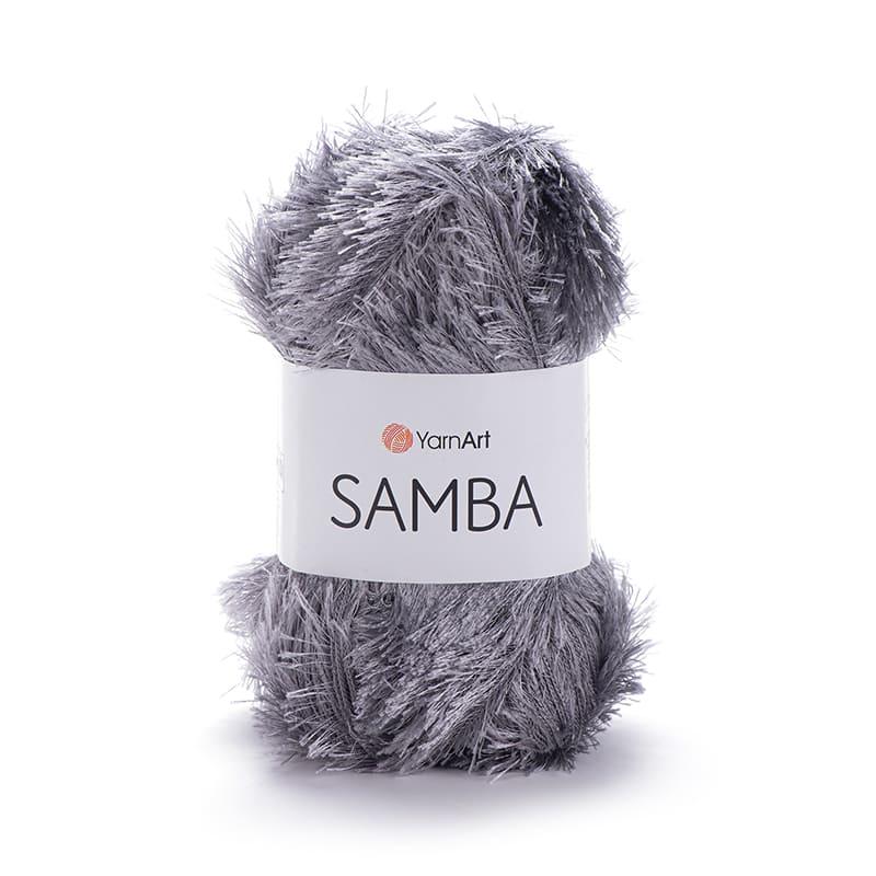 Пряжа YarnArt Samba 3318 Серый