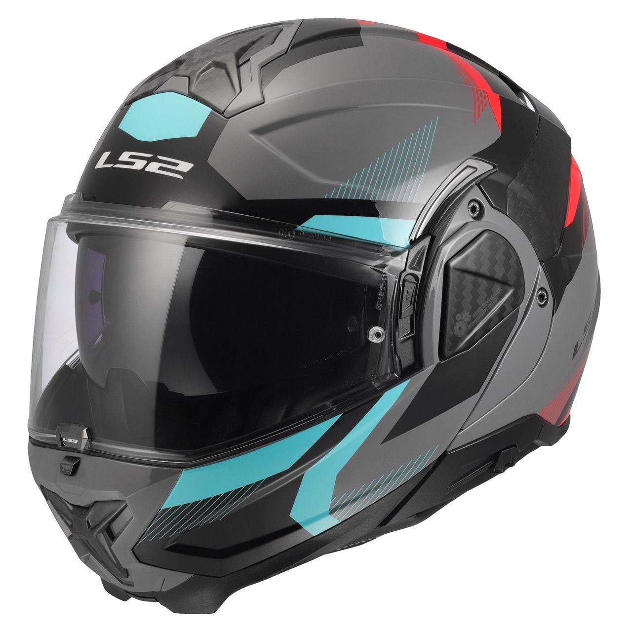 Мотошлем LS2 FF910 Advant 2 Triple XS Nardo Grey/Blue/Red (48449)