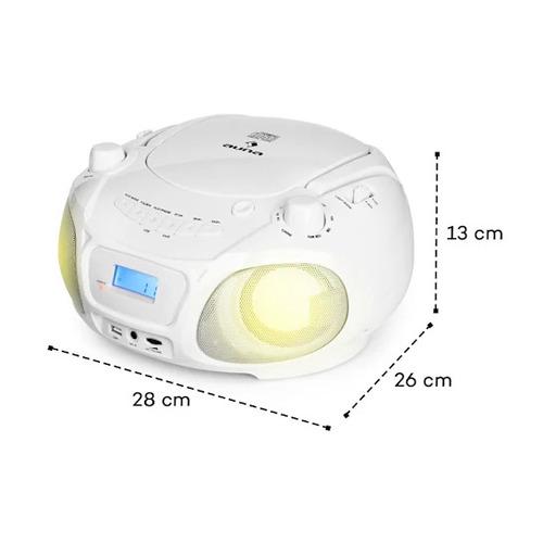 Бумбокс Auna Roadie Sing CD Boombox CD USB FM BT - фото 2 Бумбокс Auna Roadie Sing CD Boombox CD USB FM BT - фото 2