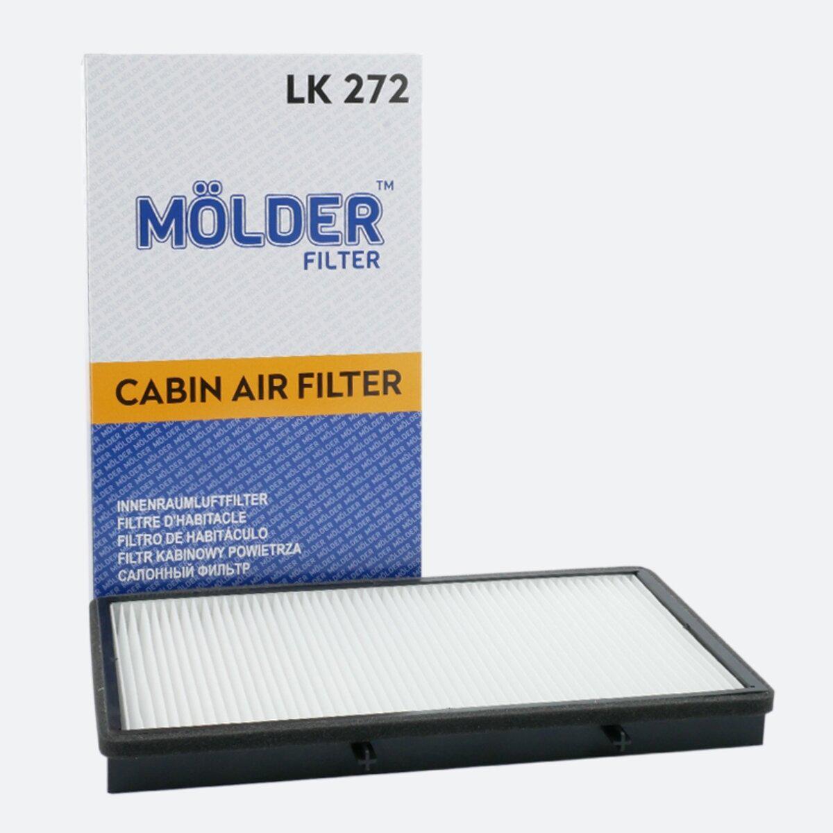 Фильтр салона Molder Filter LK 272 WP9246/LA382/CU3454