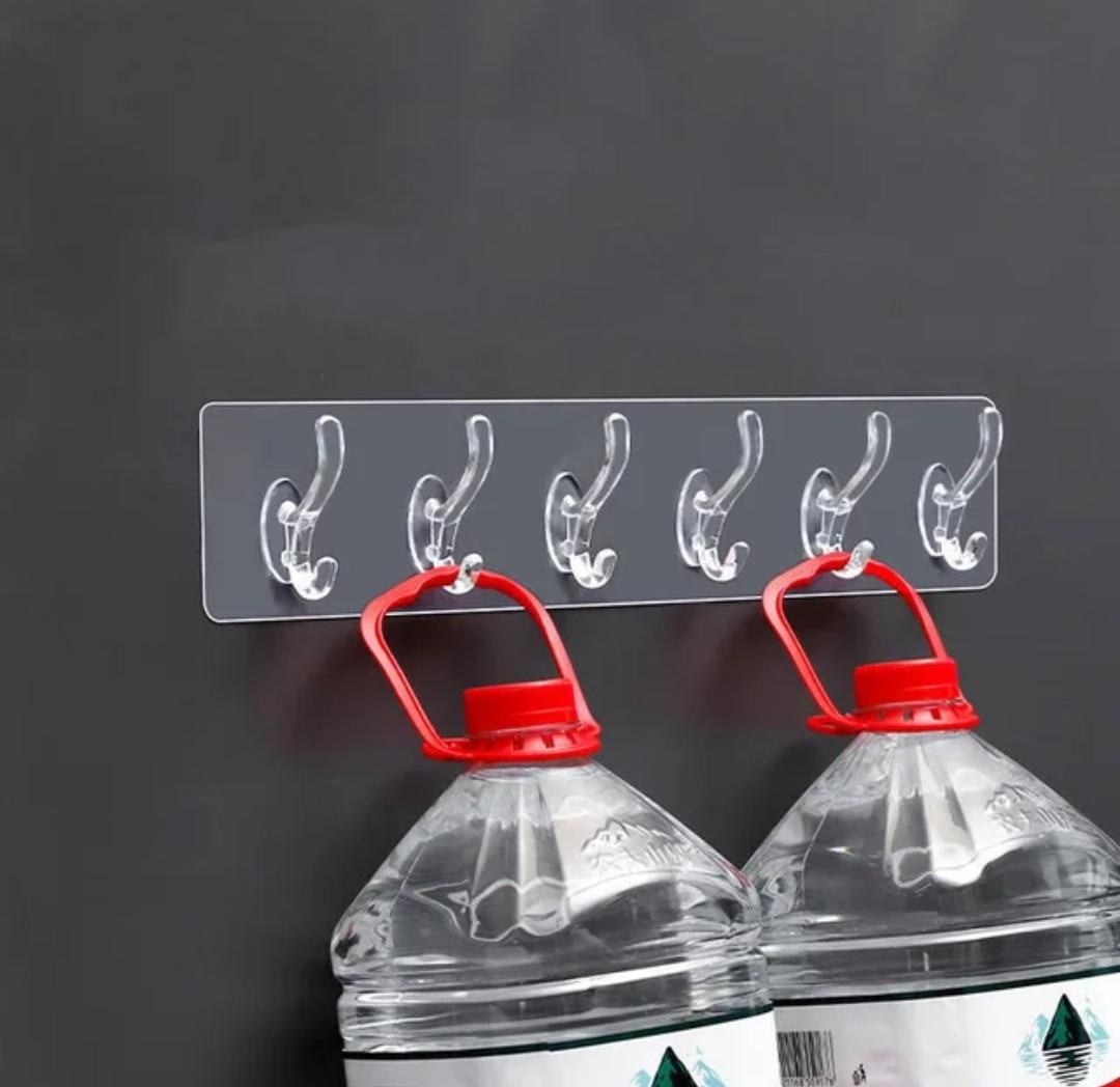 Планка з гачками 6 шт. (NS600) - фото 6