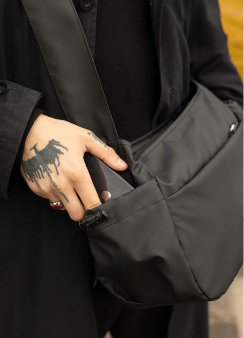 Мужская сумка Sambag тканевая Черный (7310321325) - фото 7 Мужская сумка Sambag тканевая Черный (7310321325) - фото 7