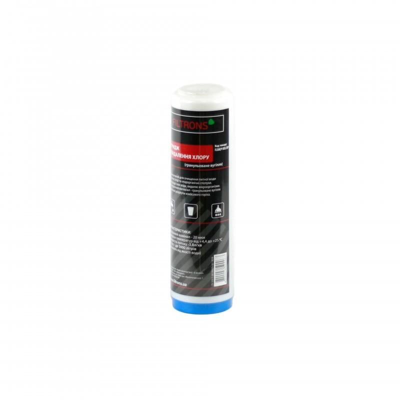 Картридж Filtrons FLGACP10SL20P угольный гранулированный для х/у 10'' slim 20 мкм (FLTS-FLGACP10SL20P)