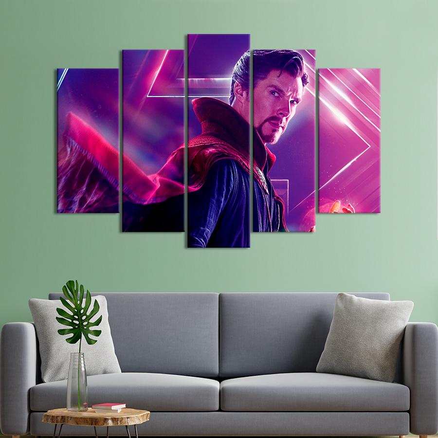 Настенний декор Постер фильма Мстители Финал с Доктором Стренджем 137x85 см (A24-5)
