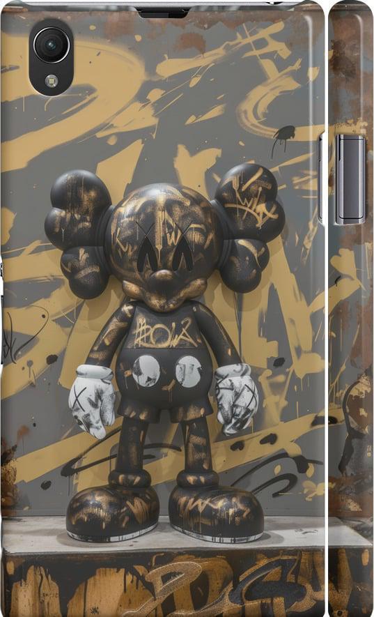 Чехол на Sony Xperia Z1 C6902 Bronze kaws (6097m-38-42517)
