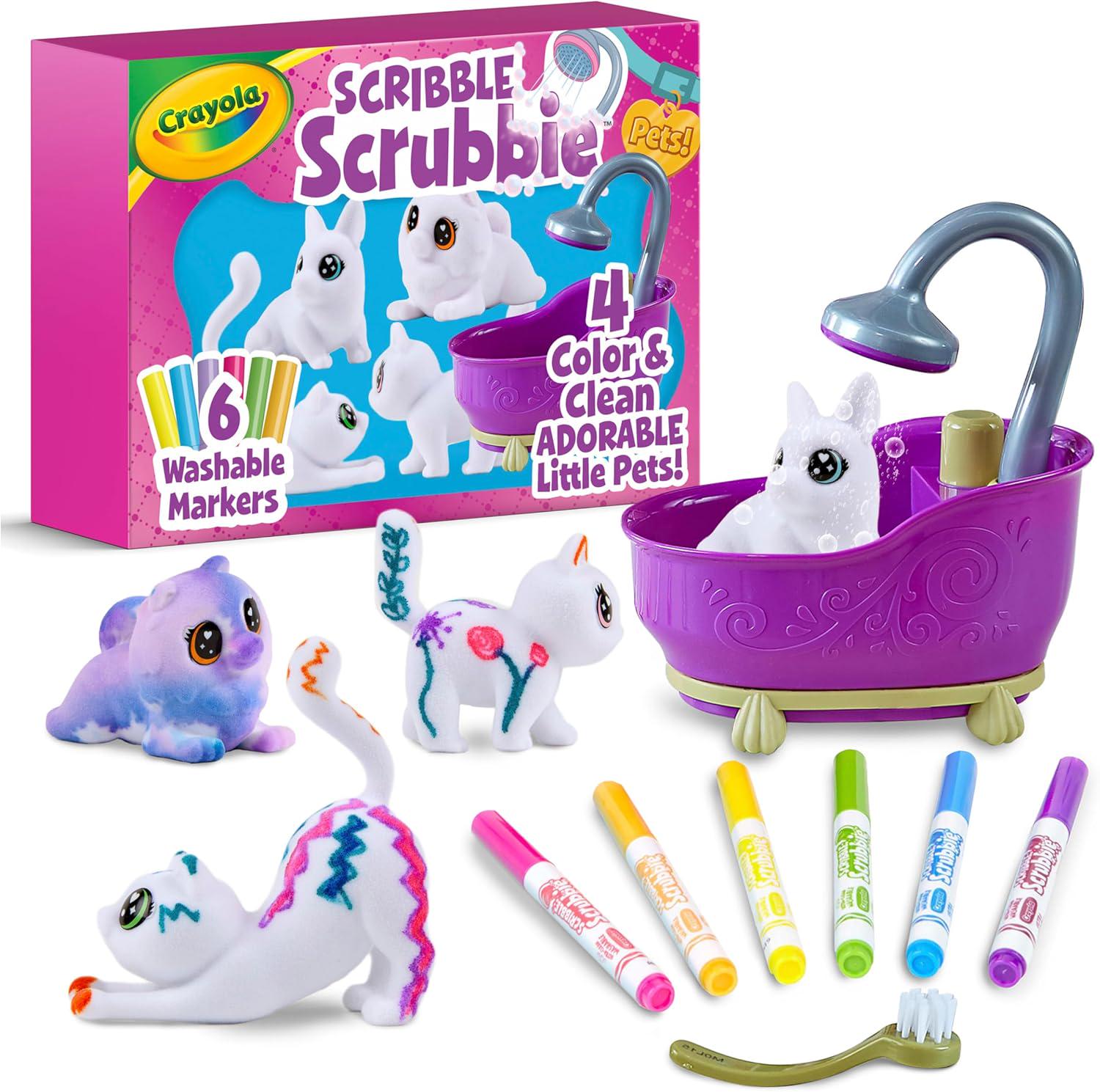 Набор для творчества Crayola Scribble Scrubbies Glam Pack! (74-7442-0)