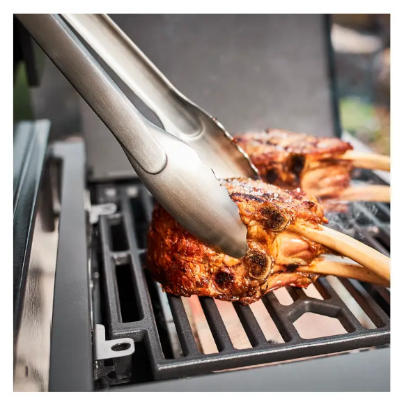 Щипці для барбекю нержавіюча сталь 40 см (ROSLE 25054) - фото 4 Щипці для барбекю нержавіюча сталь 40 см (ROSLE 25054) - фото 4