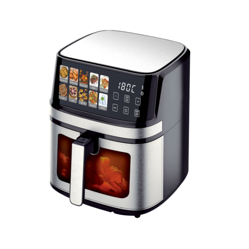 Аэрофритюрница сенсорная Prime Kitchen AF8005ETG 12,5 л 4400 Вт Аэрофритюрница сенсорная Prime Kitchen AF8005ETG 12,5 л 4400 Вт