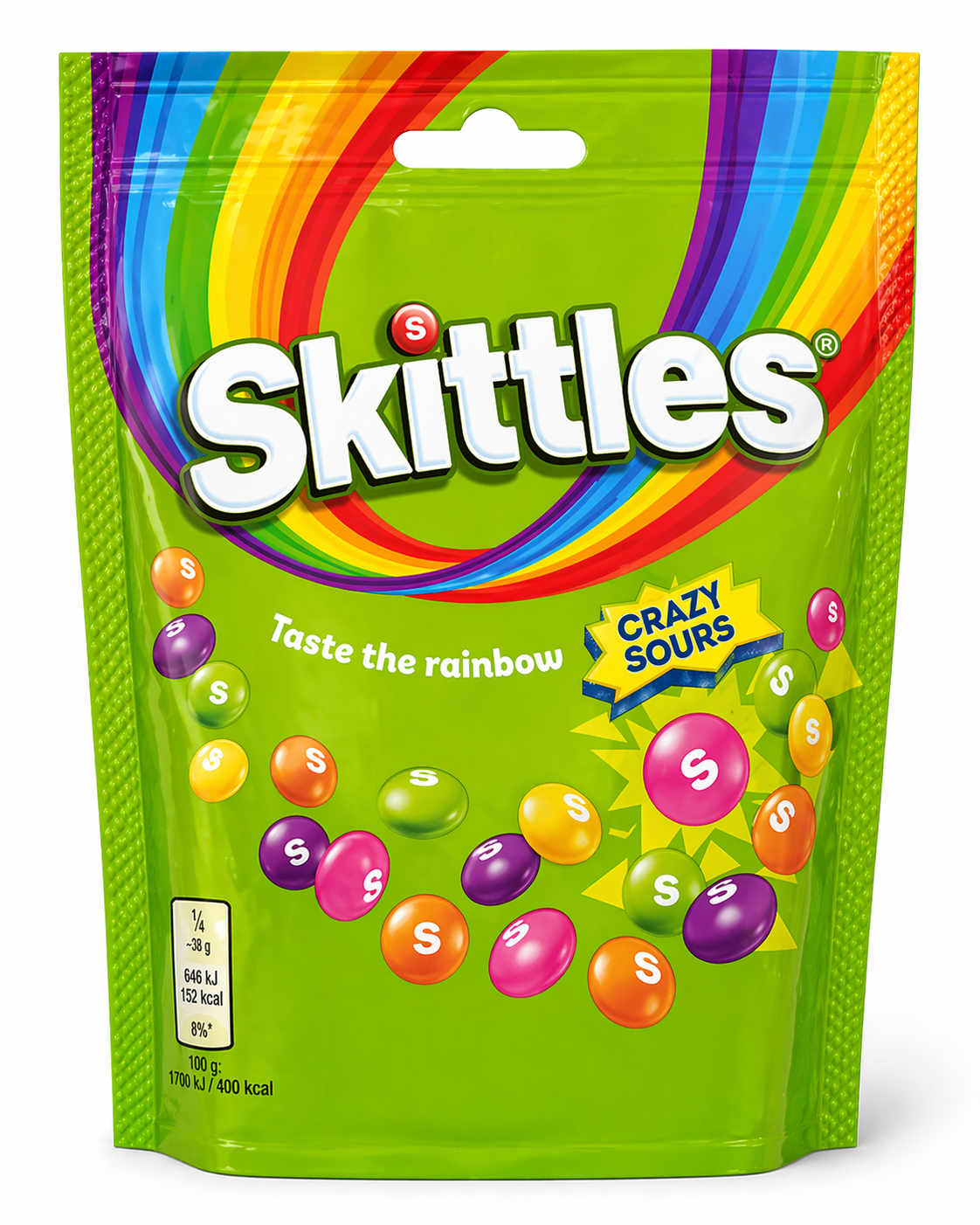 Драже Skittles Crazy Sours 152 г (60412)