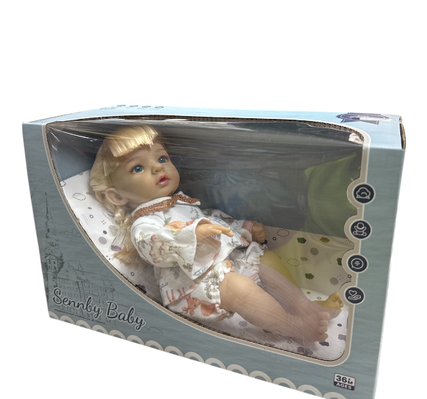 Лялька SNB 222 N знімний одяг та рухливі кінцівки в коробці 31 см