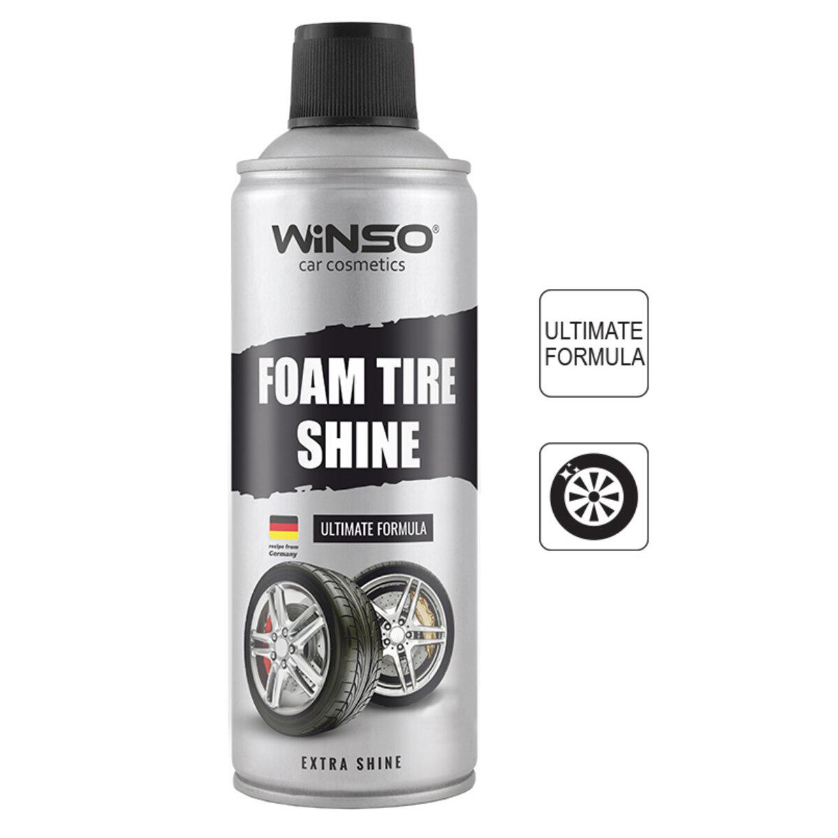 Чорнильник для шин WINSO Foam Shine для оновлення кольору та захисту від ультрафіолету (850100) - фото 2