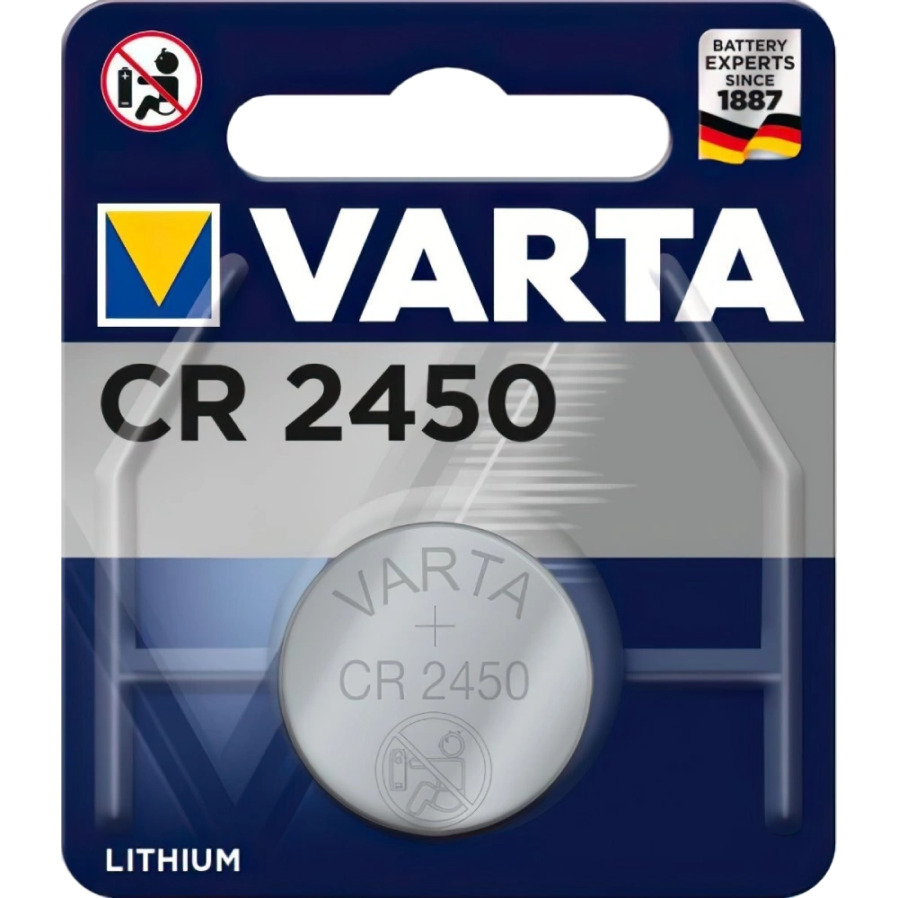 Батарейка Varta CR 2450 BLI 1 LITHIUM (27918577)