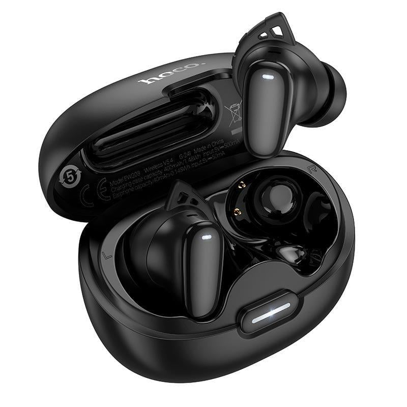 Навушники з кейсом Hoco EW203 Jinny true wireless Bluetooth 5.4 Чорний (26450848)