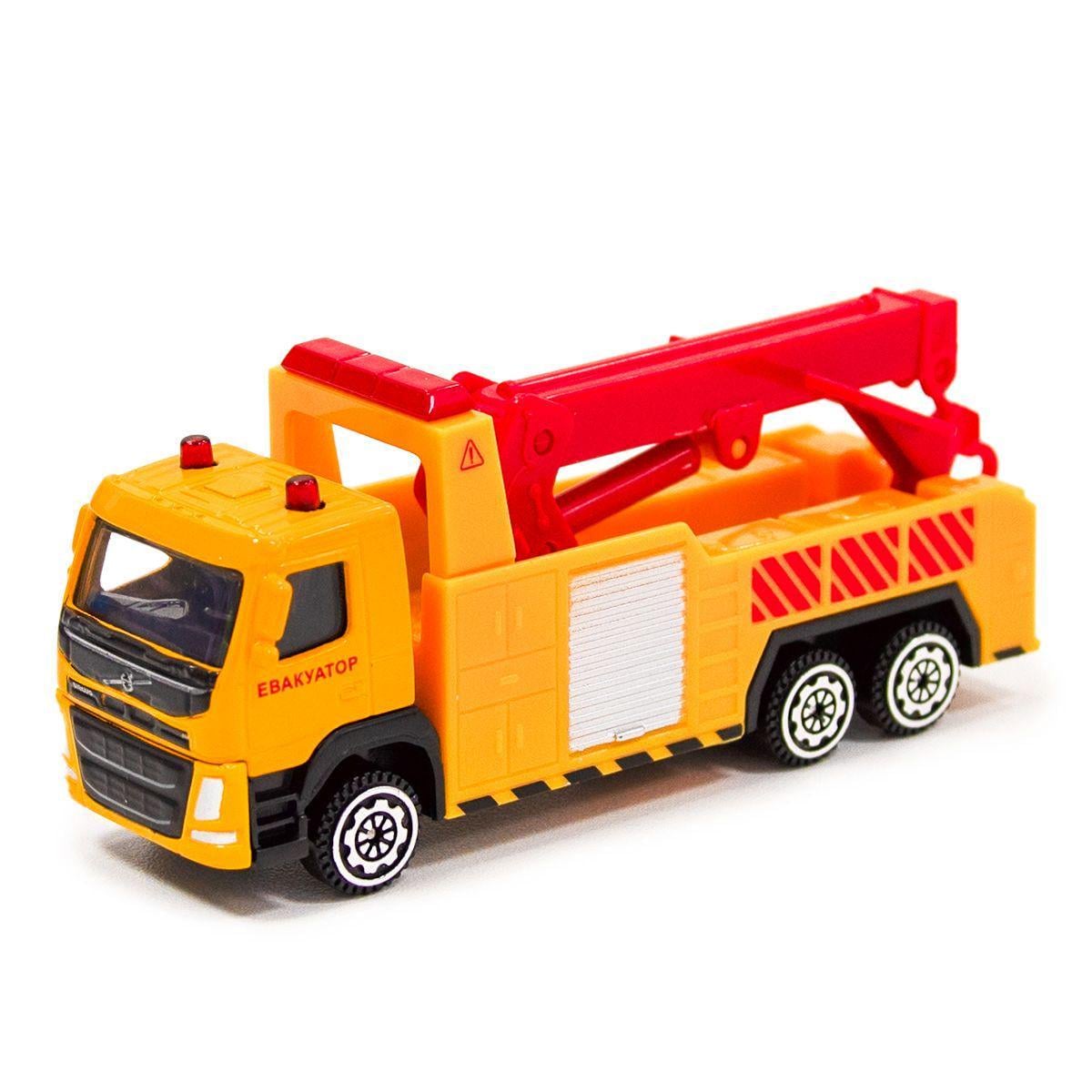 Игрушечный эвакуатор Volvo металлическая (222427)
