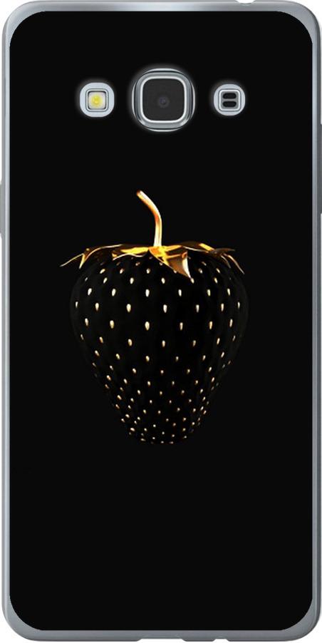 Чехол на Samsung Galaxy J3 Pro Черная клубника (3585u-840-42517)