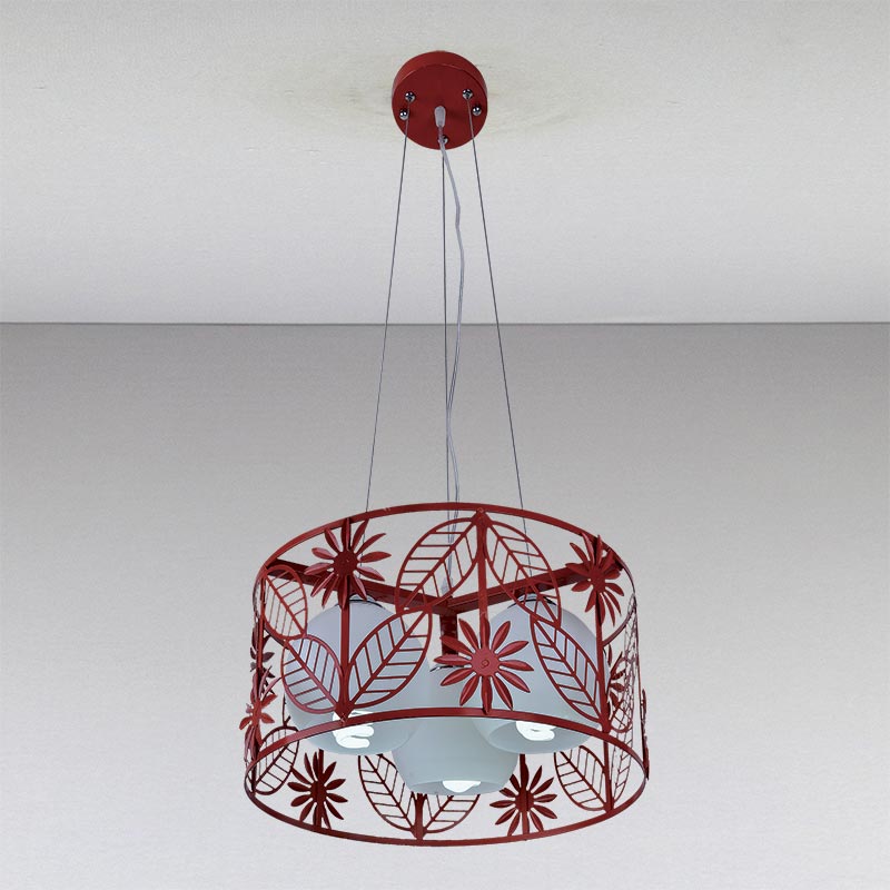 Люстра Light House LS-11068-3 Красный