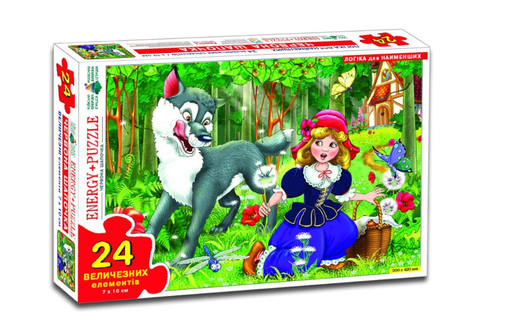 Пазли дитячі Червона Шапочка на 24 ел.