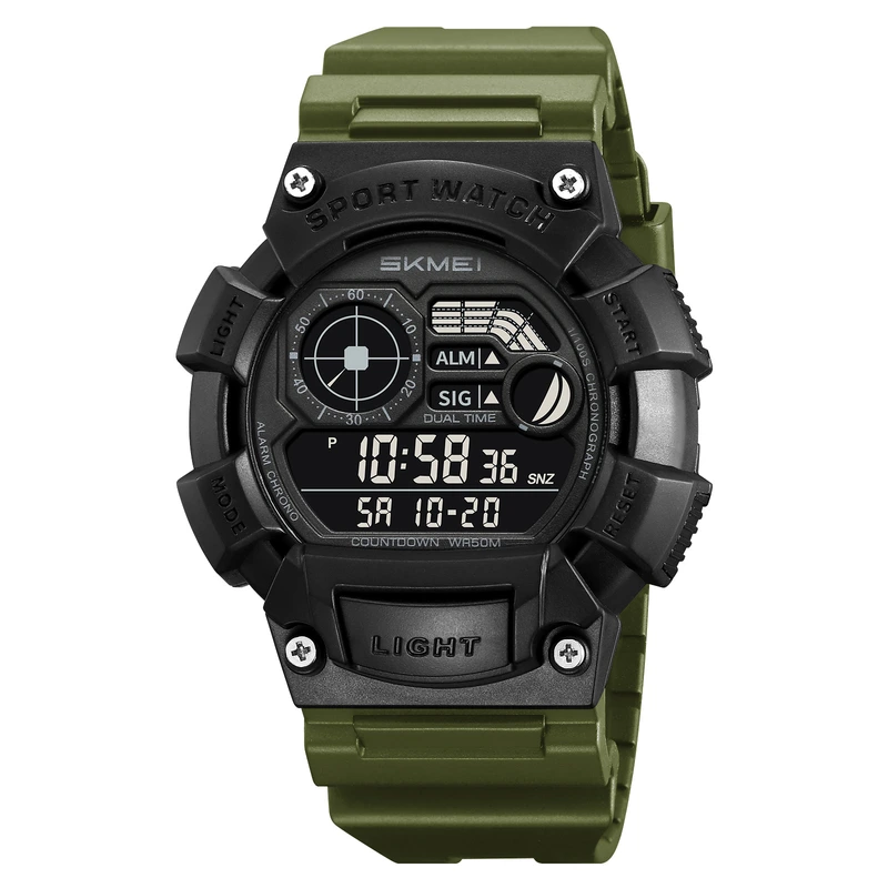 Наручний годинник Skmei 2403AG Army Green