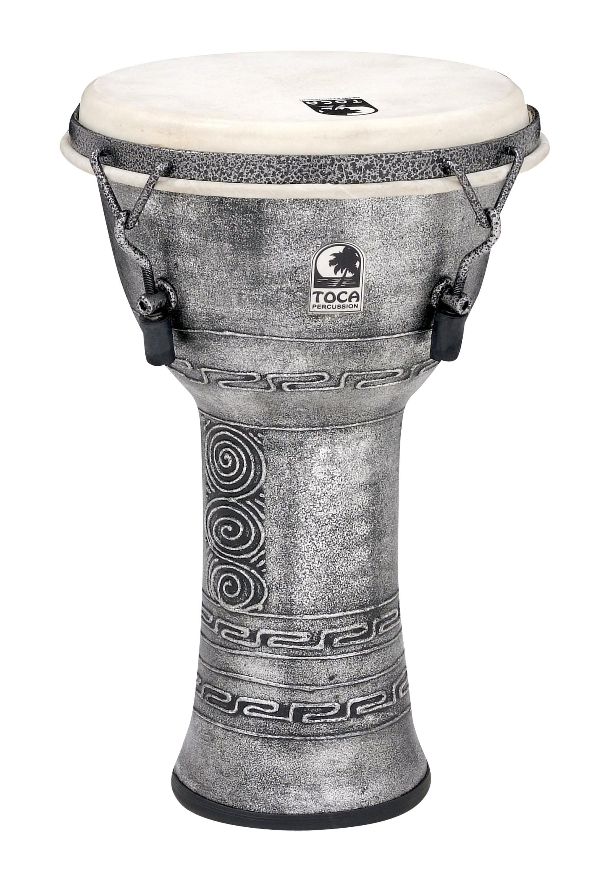 Джембе Toca Freestyle Mechanically Tuned SFDMX-9AS 9" Antique Silver (G-TO803277)