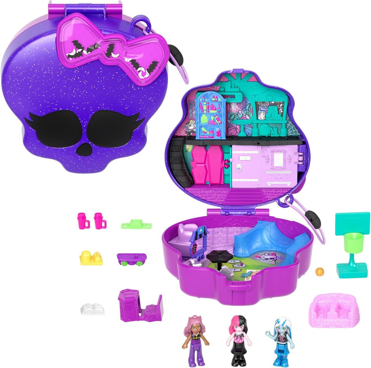 Игровой набор Monster High Mattel Polly Pocket (2424916687) Игровой набор Monster High Mattel Polly Pocket (2424916687)