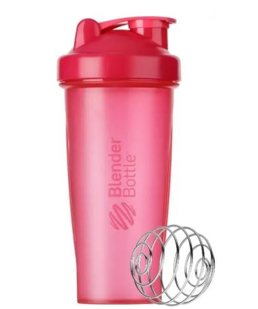 Шейкер спортивный Blender Bottle Classic 28 oz/820 мл Pink Fl (Classic 28oz Pink Fl)