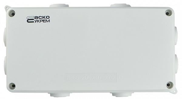 Розподільча коробка АСКОTY-RA зовнішня 8 герметичних вводів IP65 ABS 200х100х70 мм (A0150170021) - фото 3 Розподільча коробка АСКОTY-RA зовнішня 8 герметичних вводів IP65 ABS 200х100х70 мм (A0150170021) - фото 3