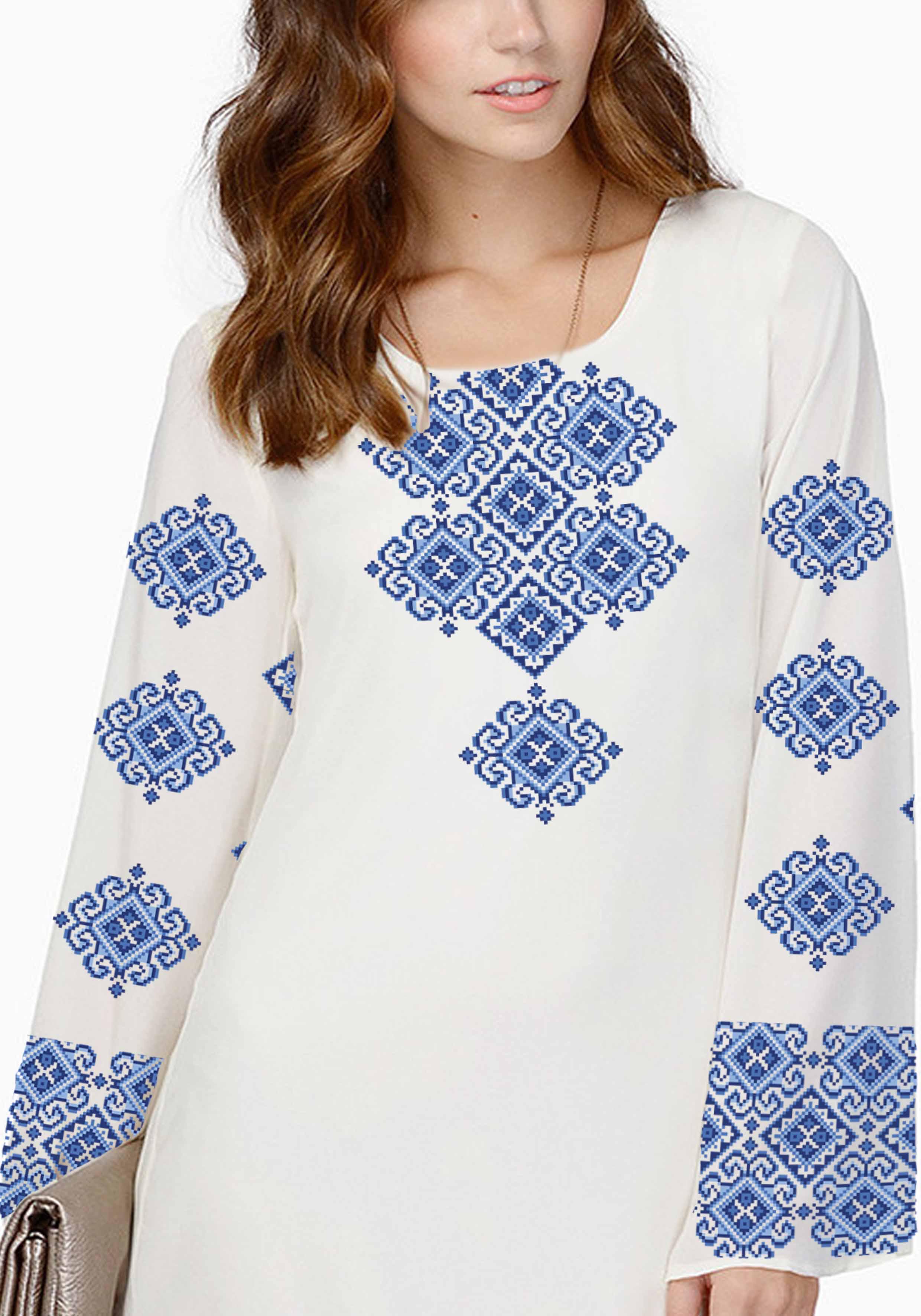 Заготовка для вишивки нитками або бісером габардин (СЖГ-183)