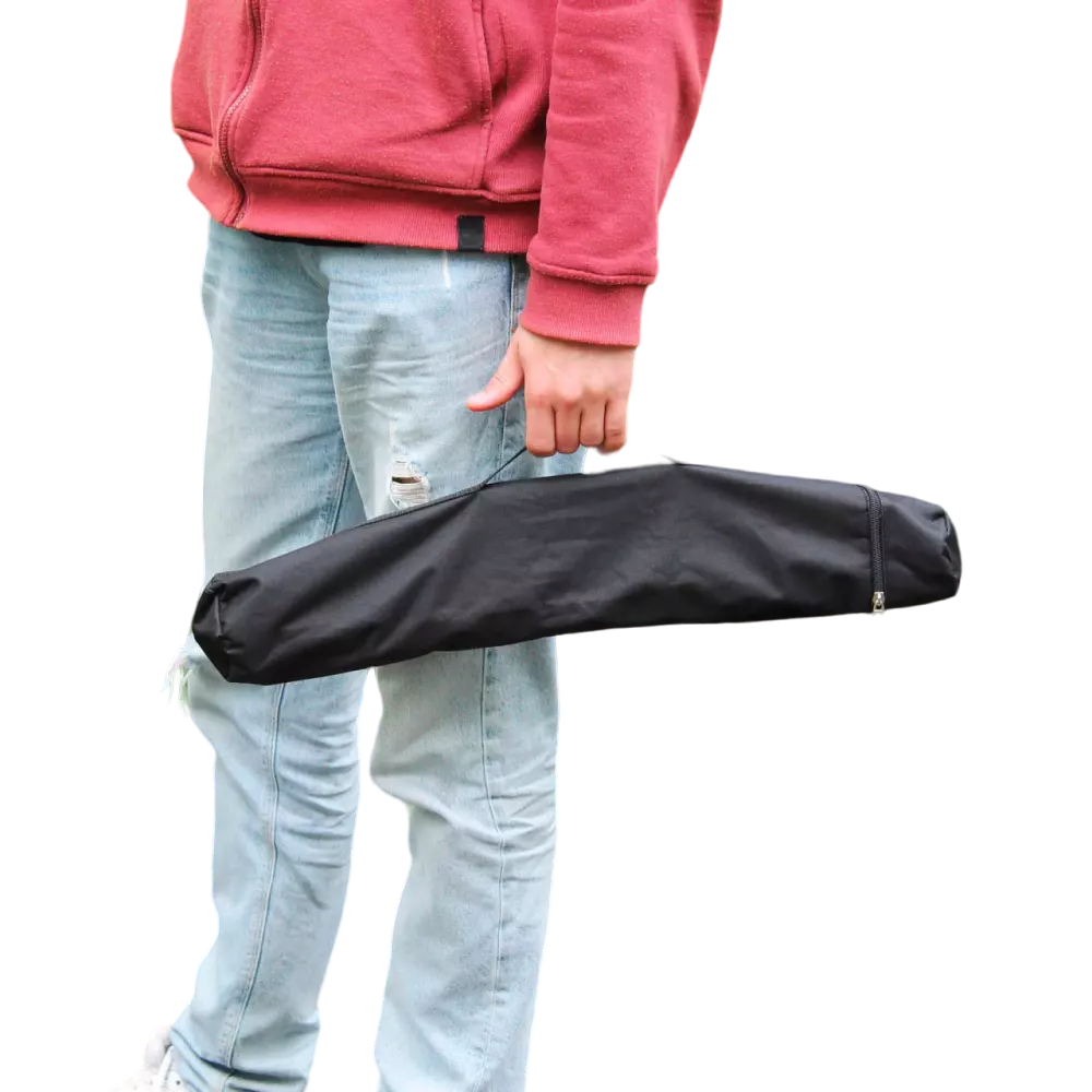 Чехол для шампуров SHOP-PAN оксфорд с деревянными ручками Черный