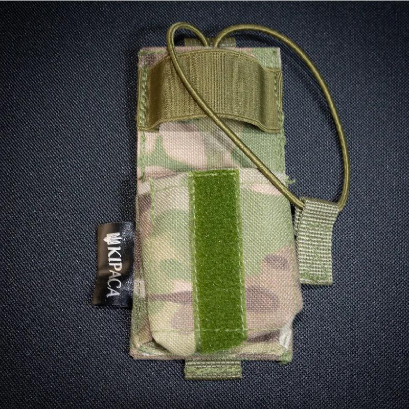 Підсумок під рацію з фастексом LeRoy Cordura 1050 MOLLE Pixel (LE3508) - фото 6