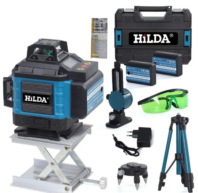 Лазерный уровень Откалиброванный Hilda 4D Led 16 линий 360 градусов 2 х АКБ (30472370) - фото 12 Лазерный уровень Откалиброванный Hilda 4D Led 16 линий 360 градусов 2 х АКБ (30472370) - фото 12